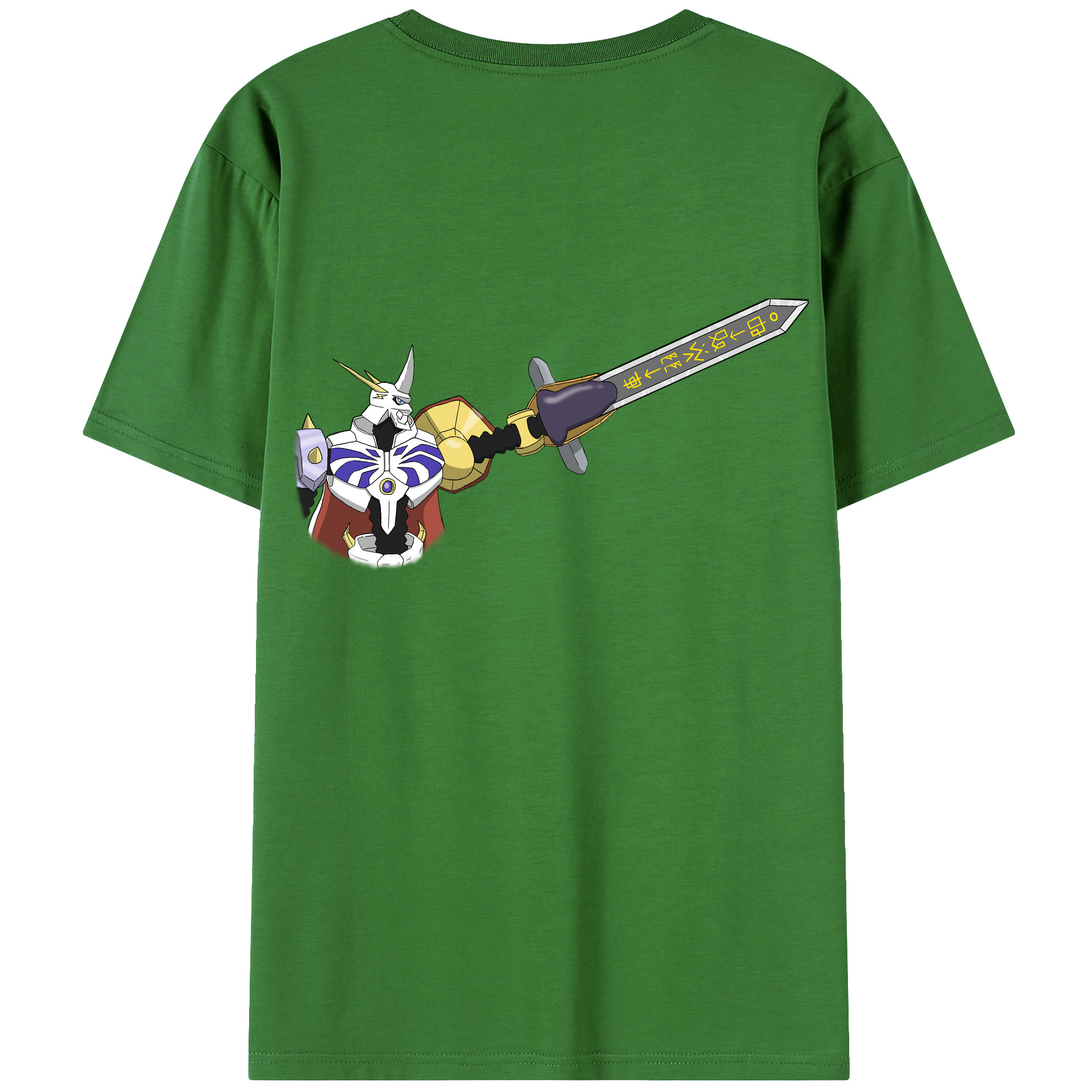 （画像用） Digimon デジタルモンスター/デジモン レディース半袖Tシャツ(バックプリント)